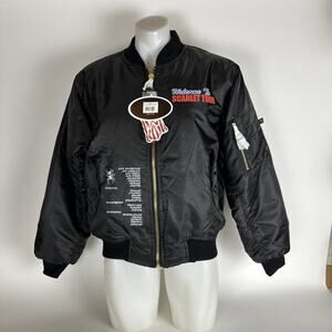 Doja Cat Unisex Standard Official The Scarlet Tour Merch MA-1 Flight acket L